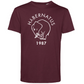 T-shirt SNPN Rouge Bordeaux - Unisexe