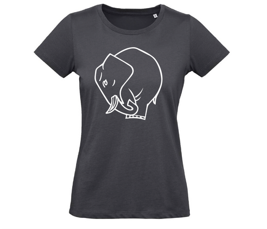 T-shirt Hybernatus Dark Grey - Femme