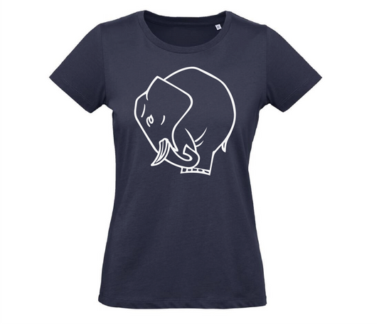 T-shirt Hybernatus Bleu Navy - Femme